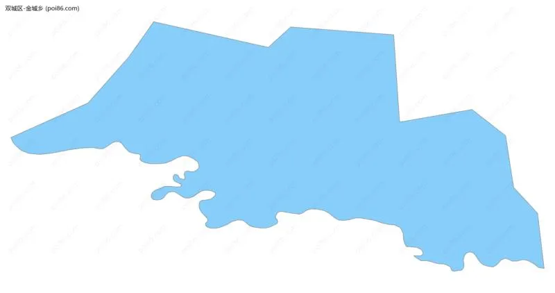 金城乡边界地图