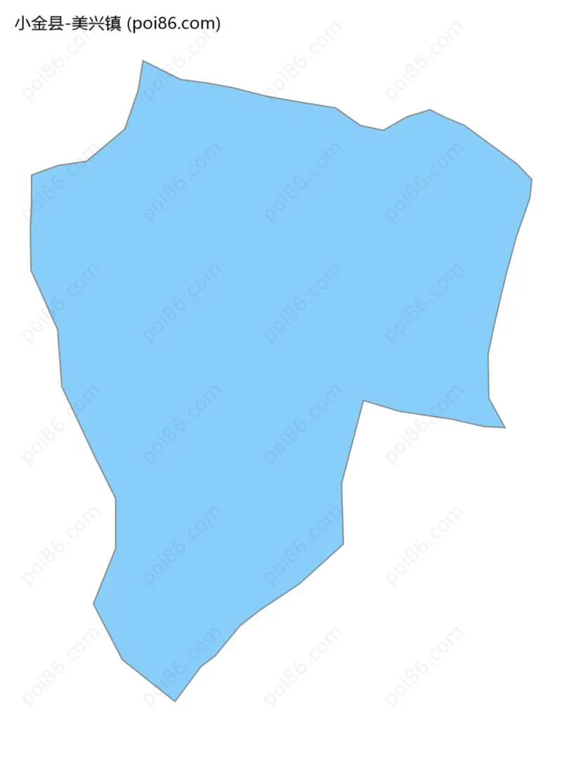 美兴镇边界地图