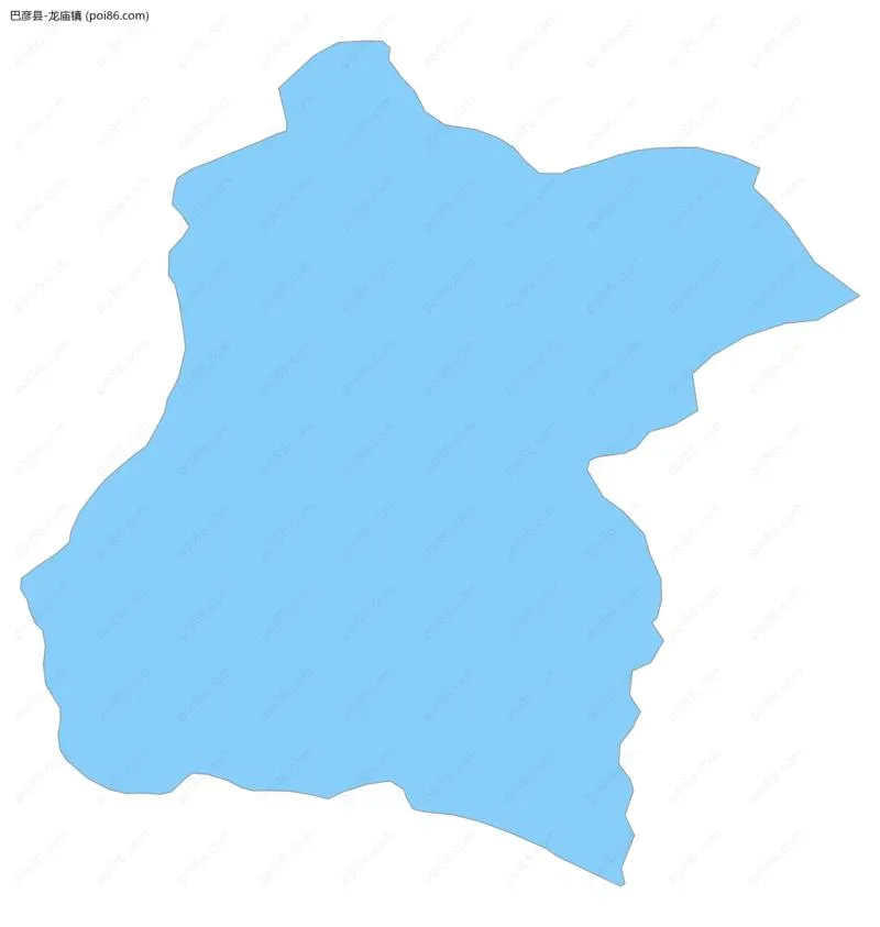 龙庙镇边界地图