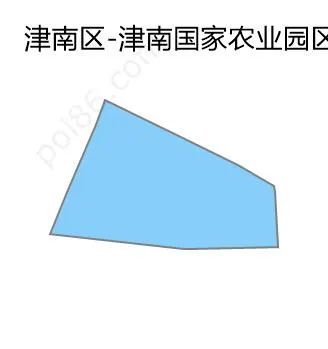 津南国家农业园区边界地图