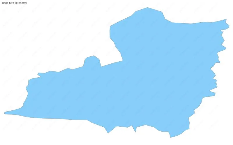 富林乡边界地图