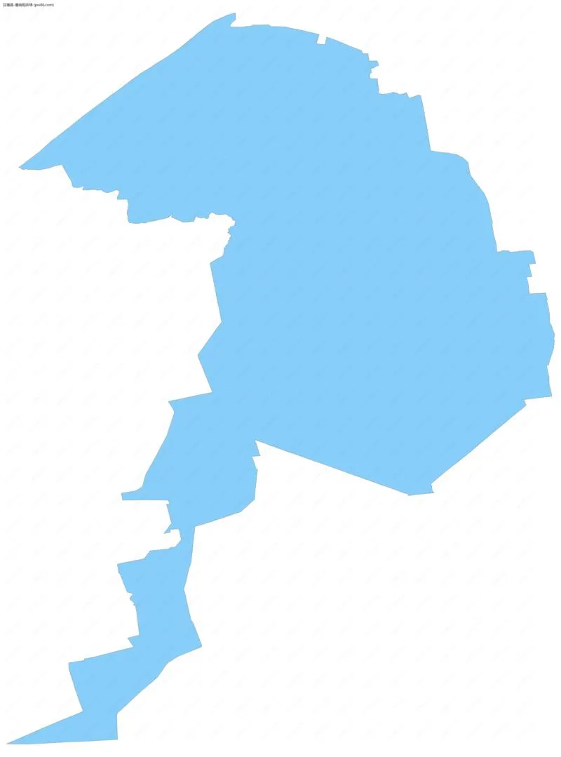 查哈阳农场边界地图