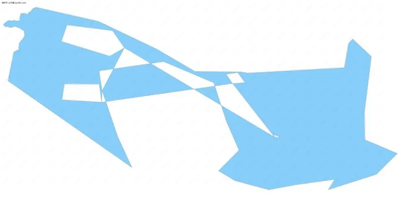 山市镇边界地图