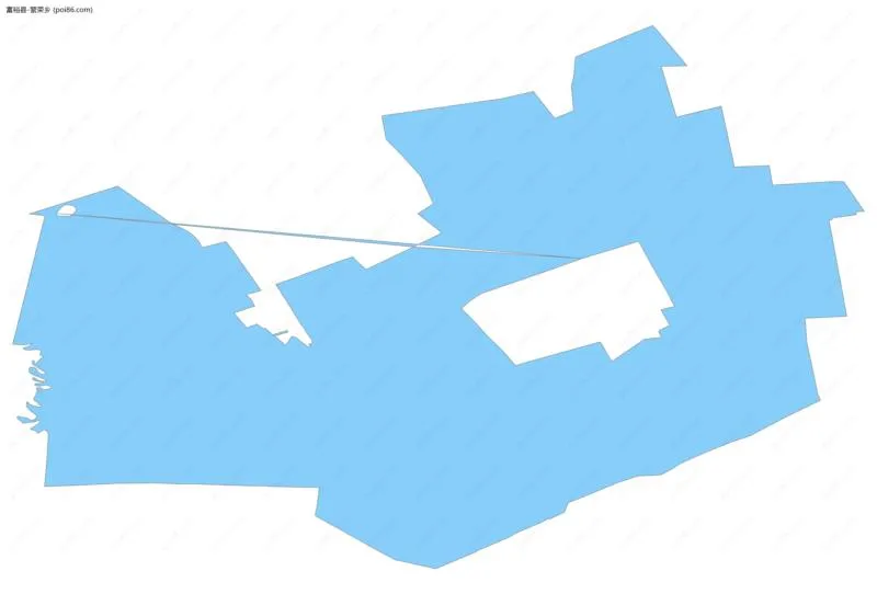 繁荣乡边界地图