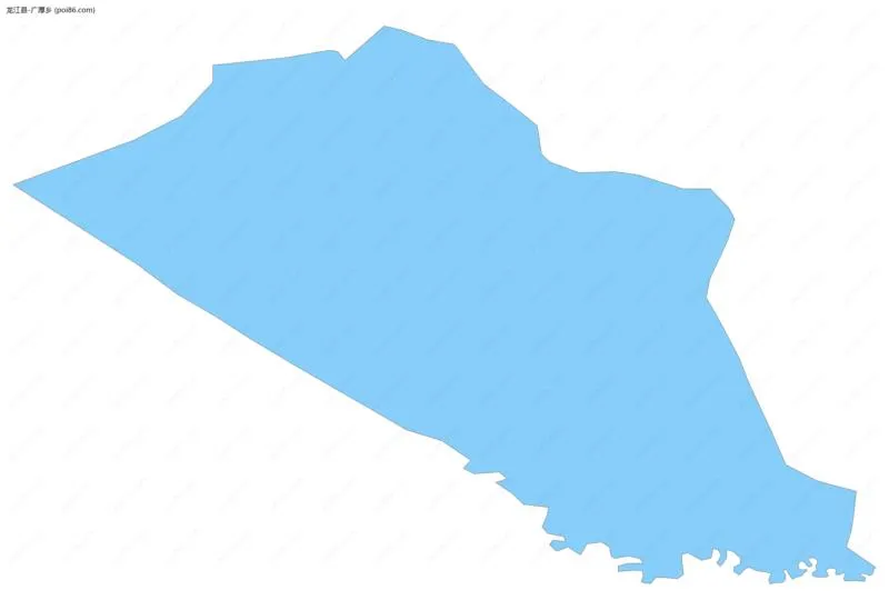 广厚乡边界地图