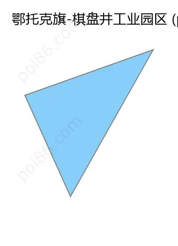 棋盘井工业园区边界地图