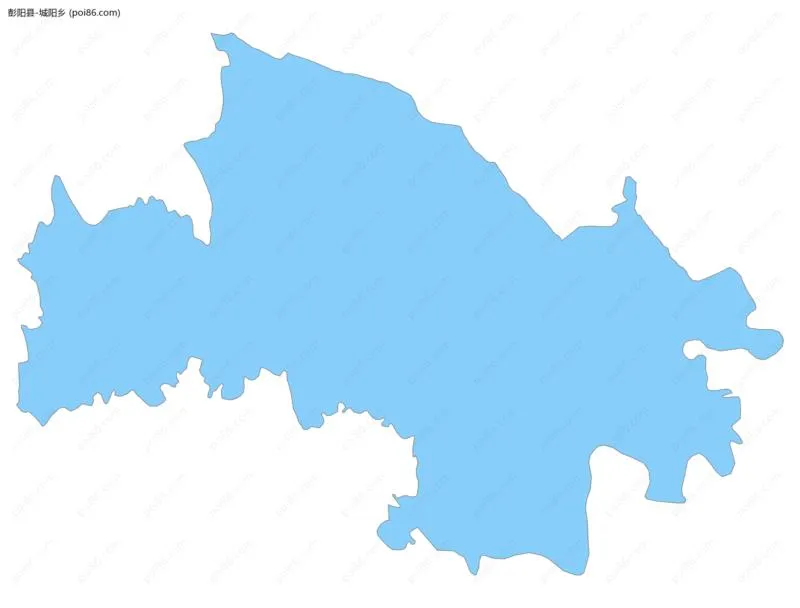 城阳乡边界地图