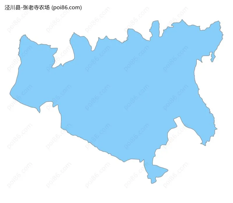 张老寺农场边界地图