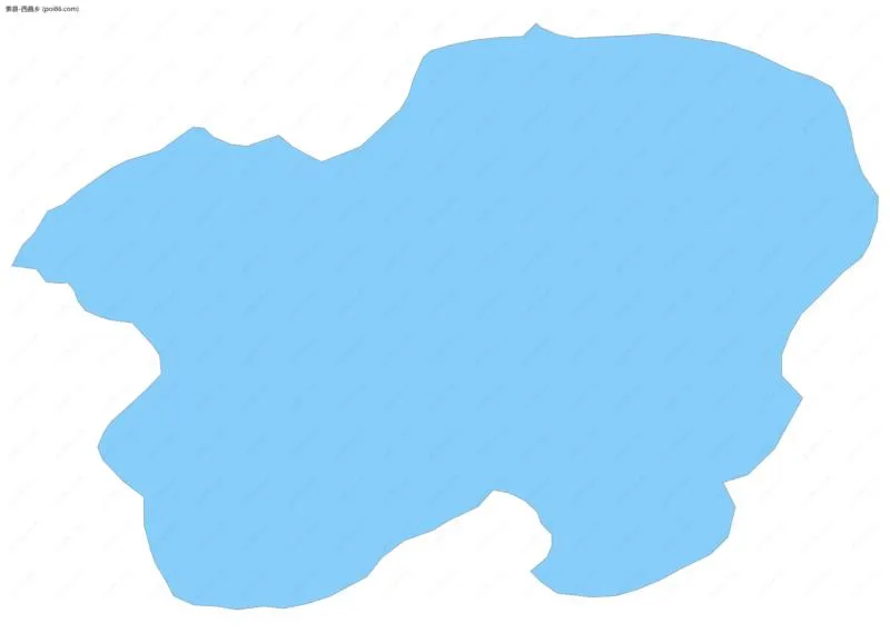 西昌乡边界地图