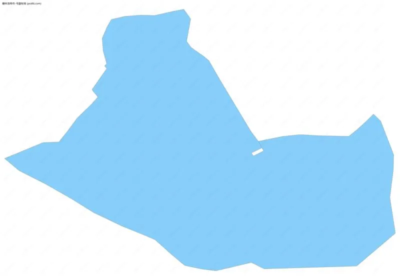 毛登牧场边界地图