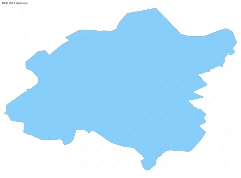 芹河乡边界地图