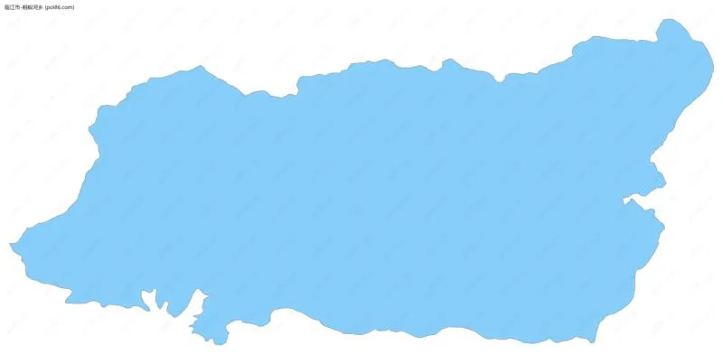 蚂蚁河乡边界地图