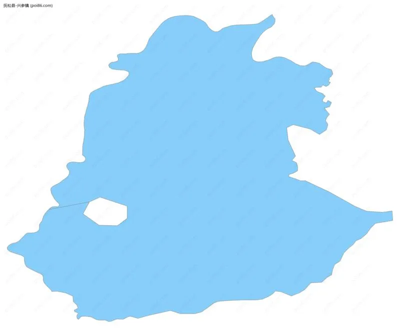 兴参镇边界地图