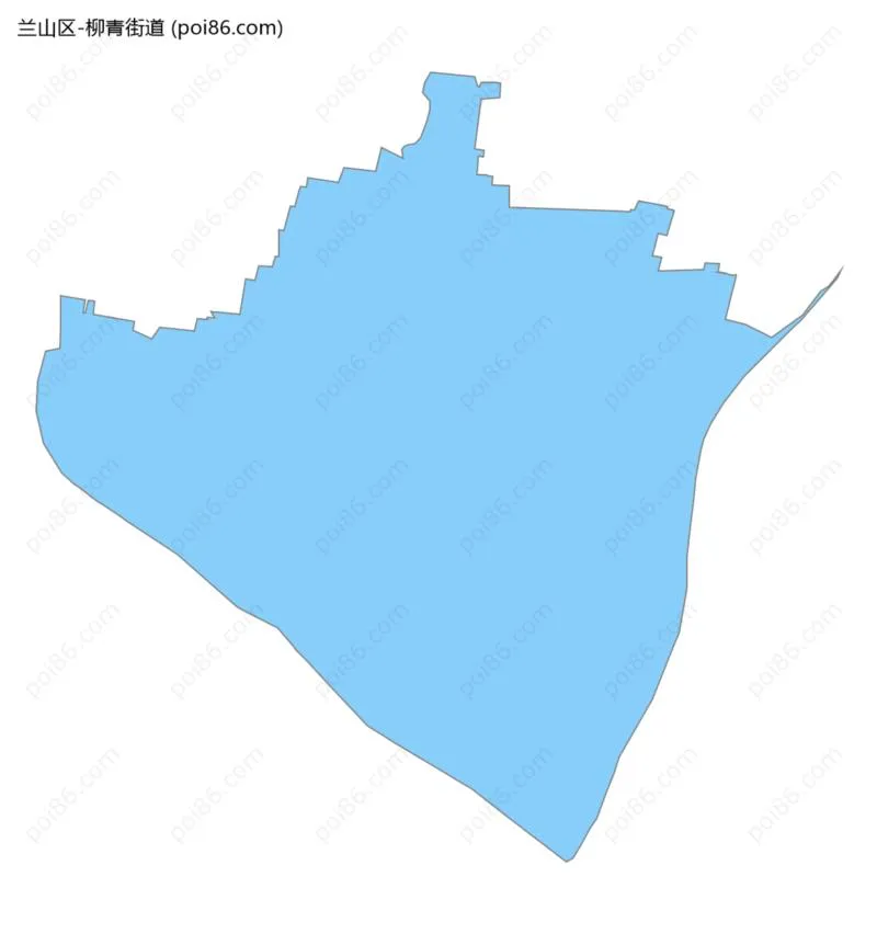 柳青街道边界地图