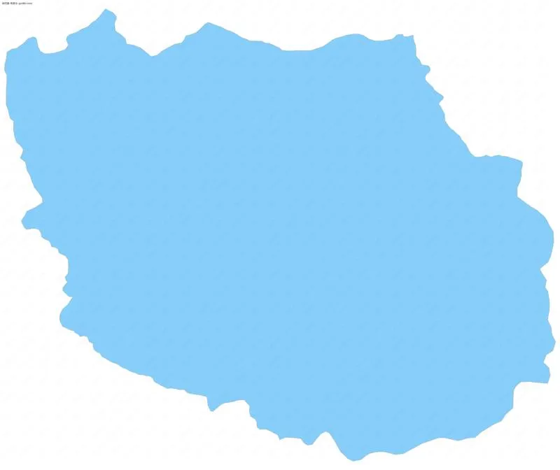 布多乡边界地图