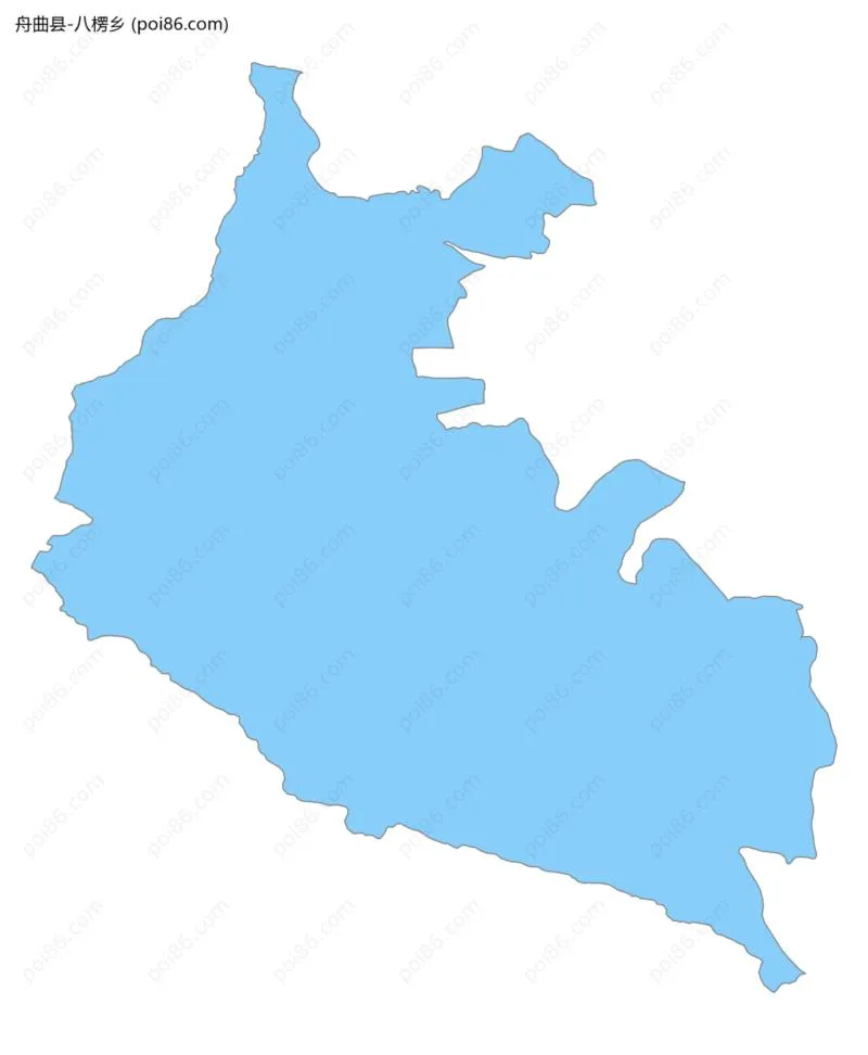 八楞乡边界地图