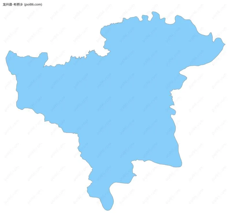 彬桥乡边界地图