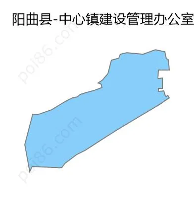 中心镇建设管理办公室边界地图