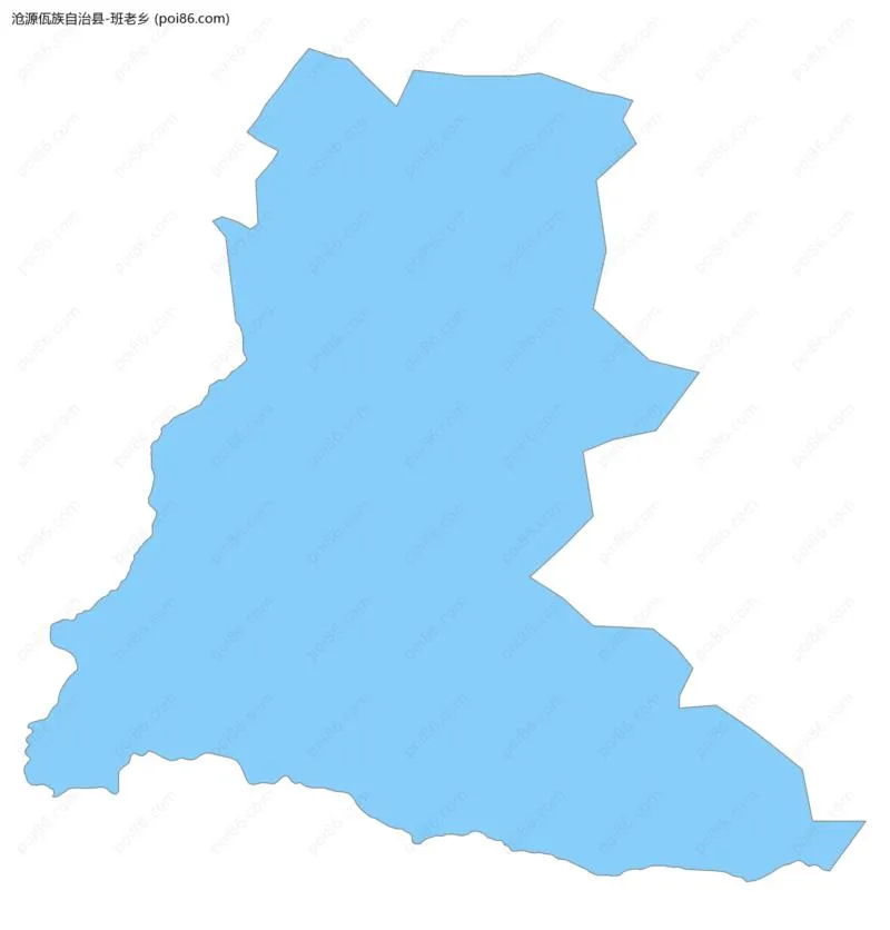 班老乡边界地图