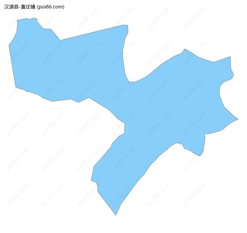 富庄镇边界地图