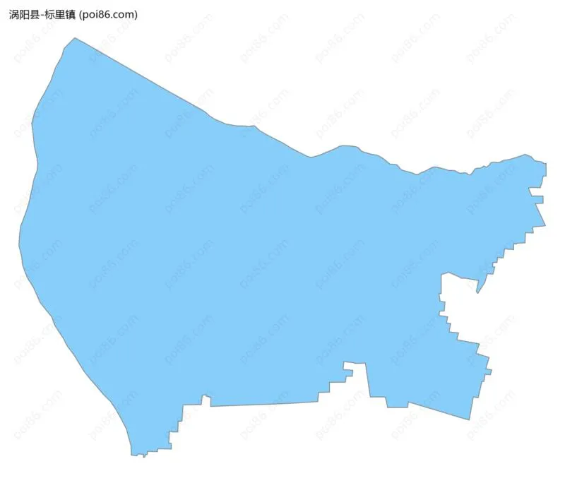 标里镇边界地图