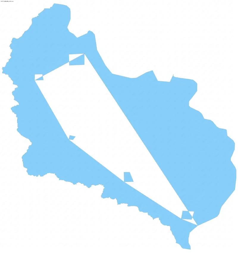 老黑山镇边界地图