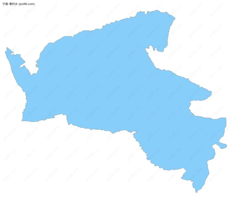 焦村乡边界地图