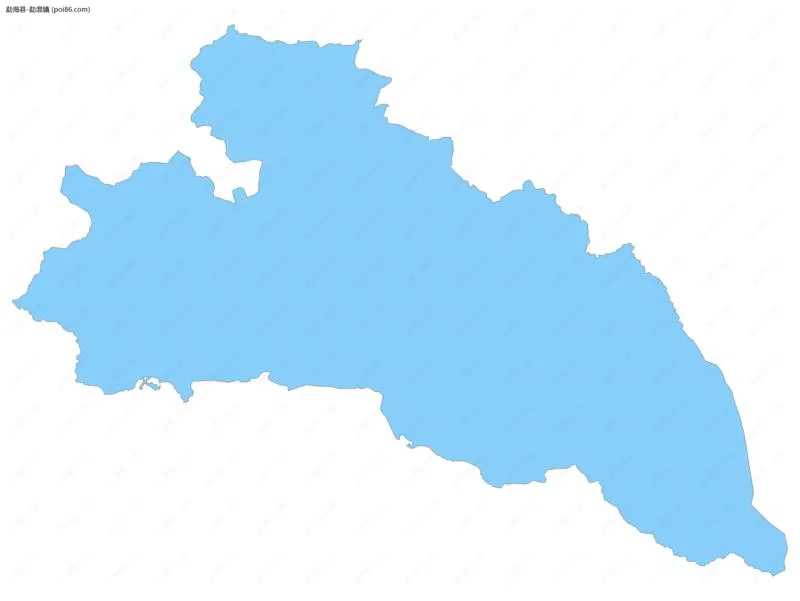 勐混镇边界地图