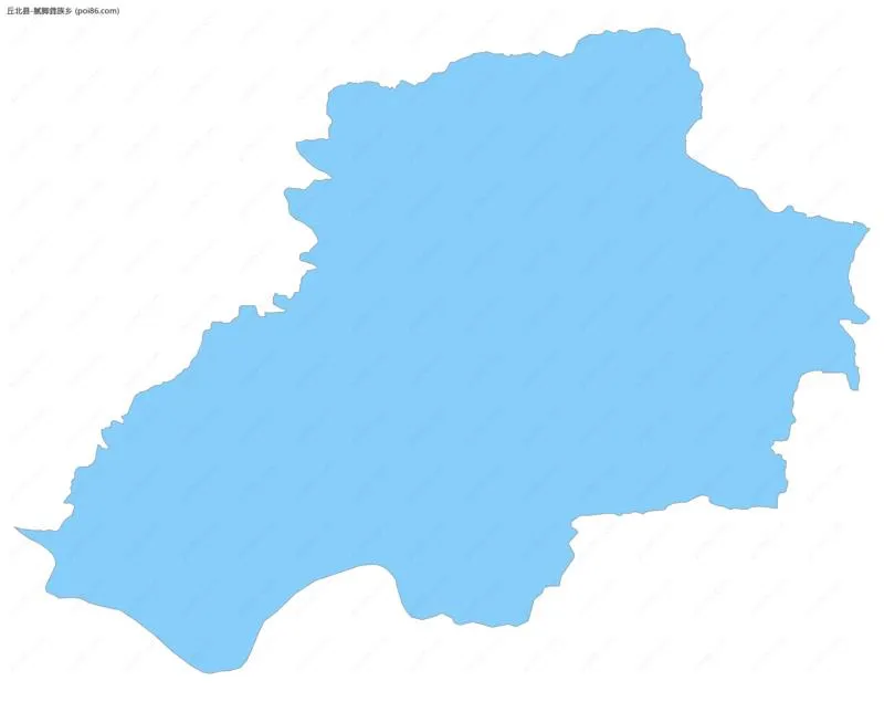 腻脚彝族乡边界地图