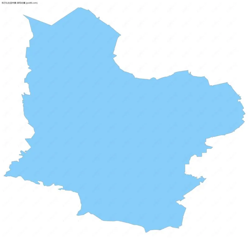 架玛吐镇边界地图