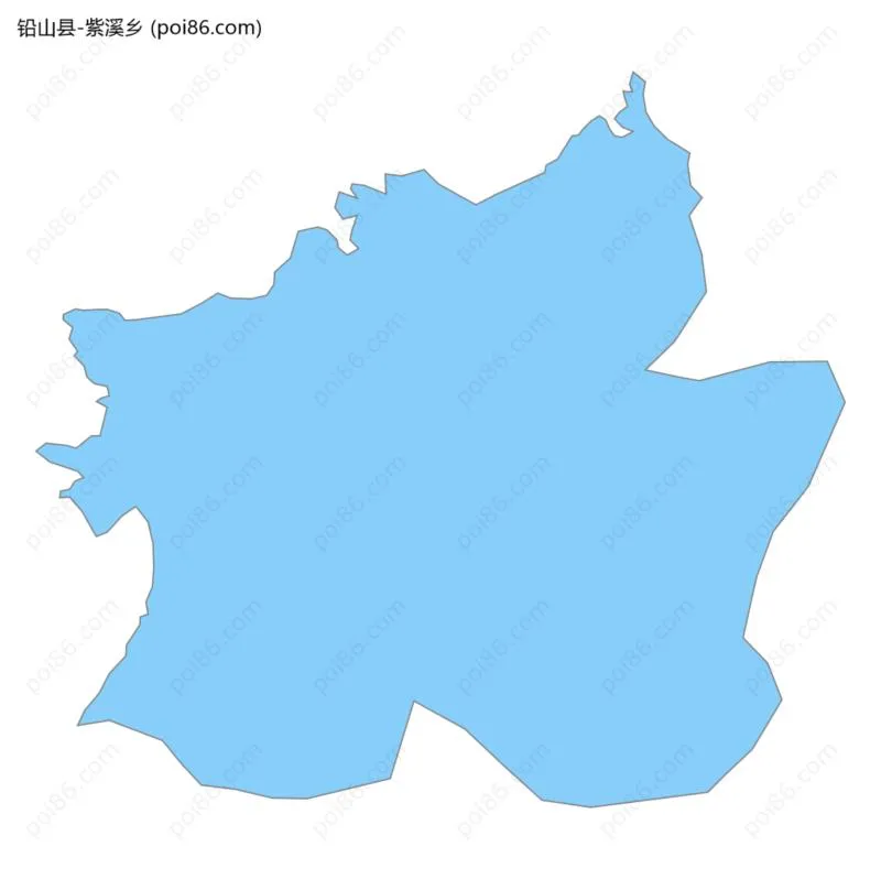 紫溪乡边界地图