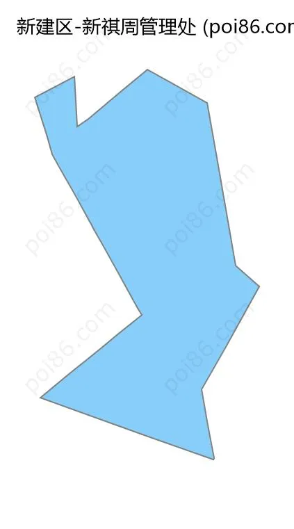 新祺周管理处边界地图