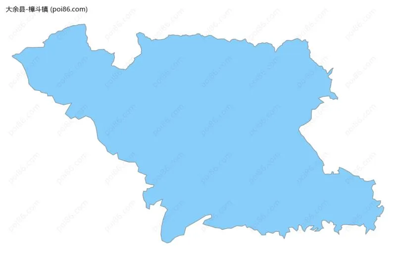 樟斗镇边界地图