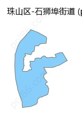 石狮埠街道边界地图