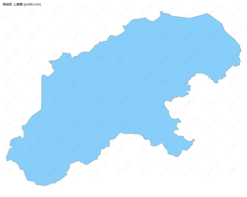 上唐镇边界地图