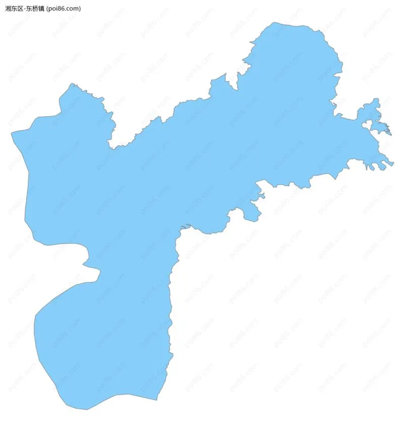 东桥镇边界地图