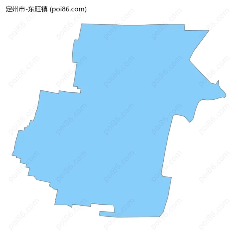 东旺镇边界地图